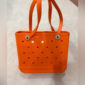 Bogg Bag Orange Tote Bag